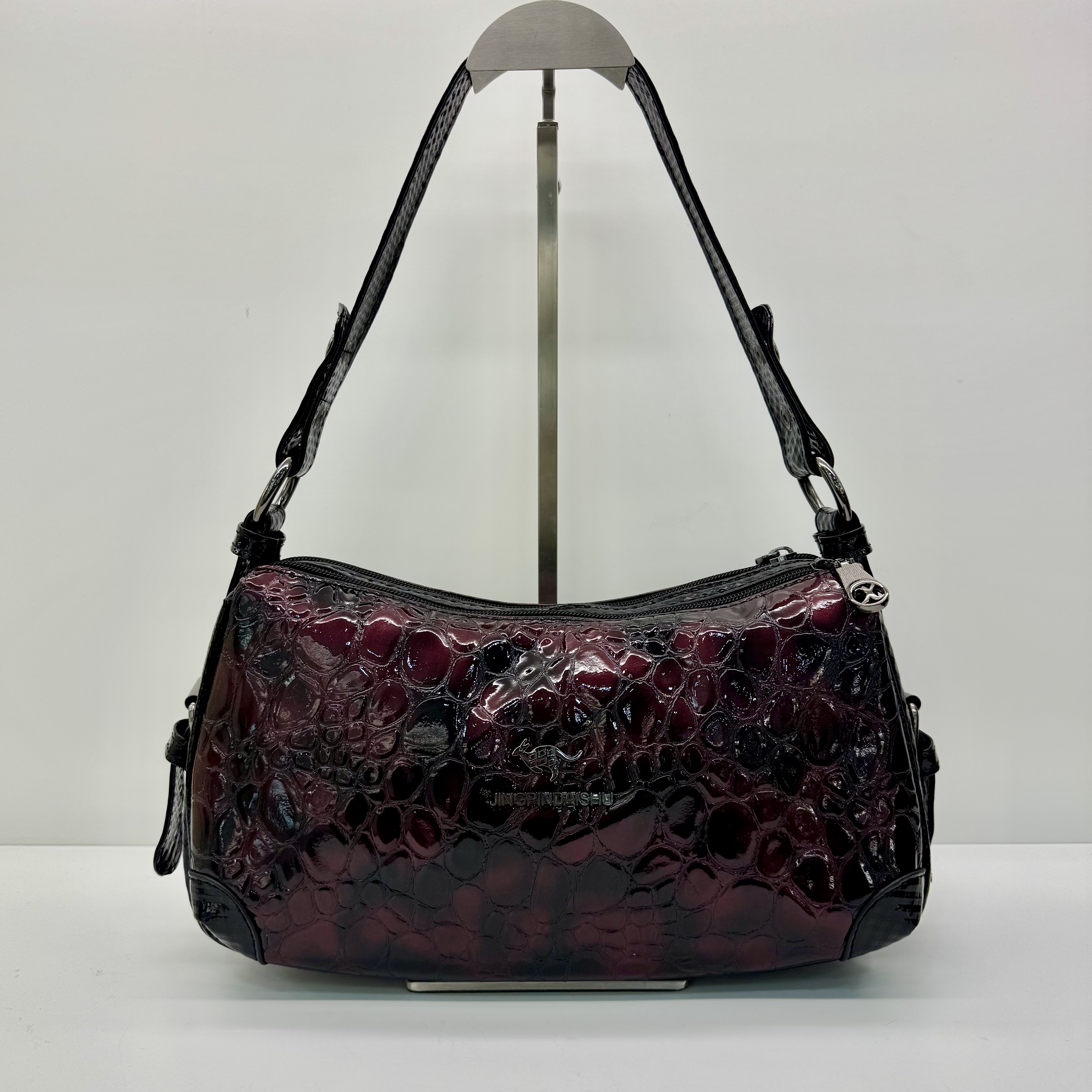 804-多口袋款防盗单肩款中性风斜挎包