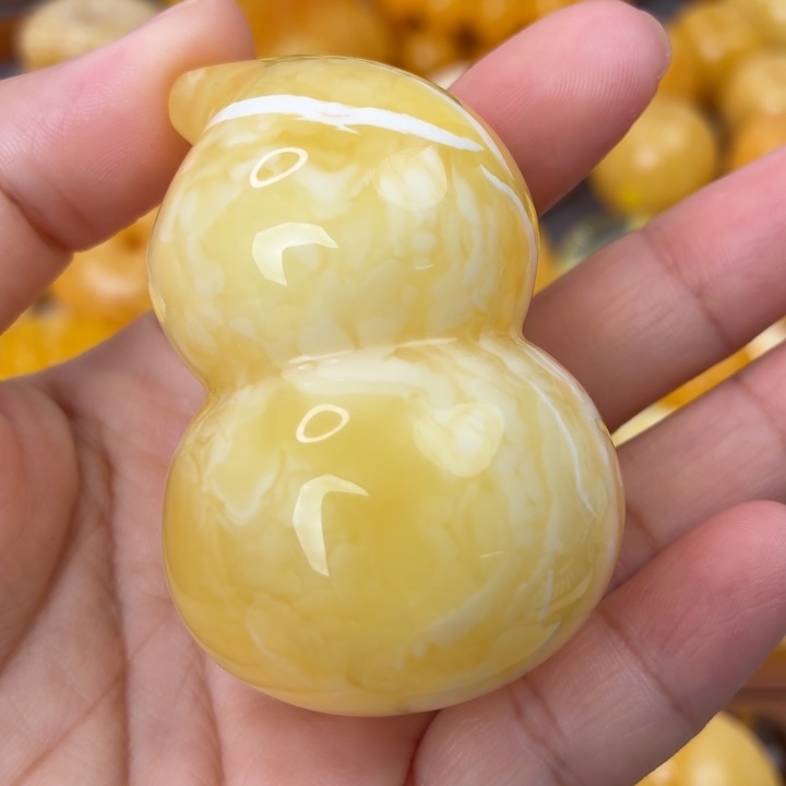 未镶嵌蜜蜡珠宝奇石虎皮葫芦