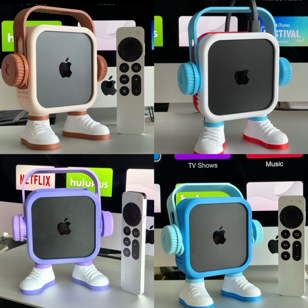准新品  Apple TV保护壳原创设计+3D打印苹果tv遥控器保护套