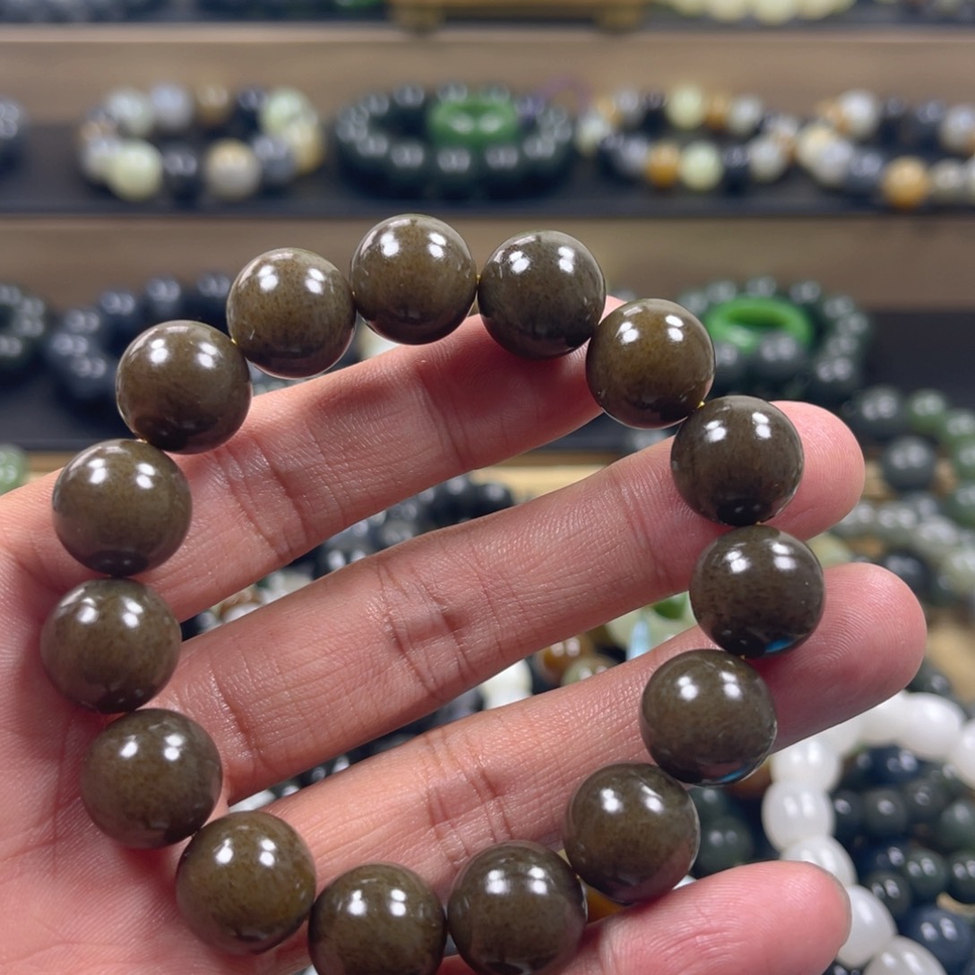 和田玉手串未镶嵌