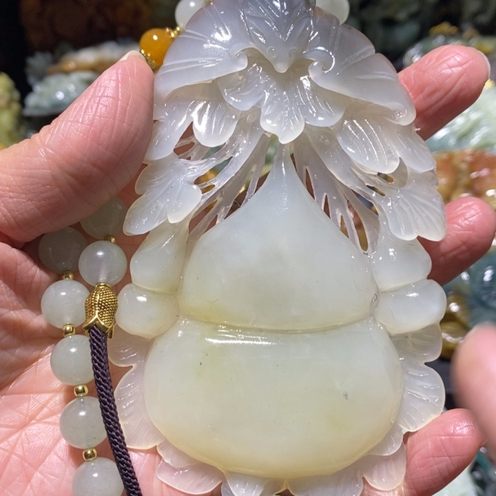 岫玉岫玉吊坠未镶嵌