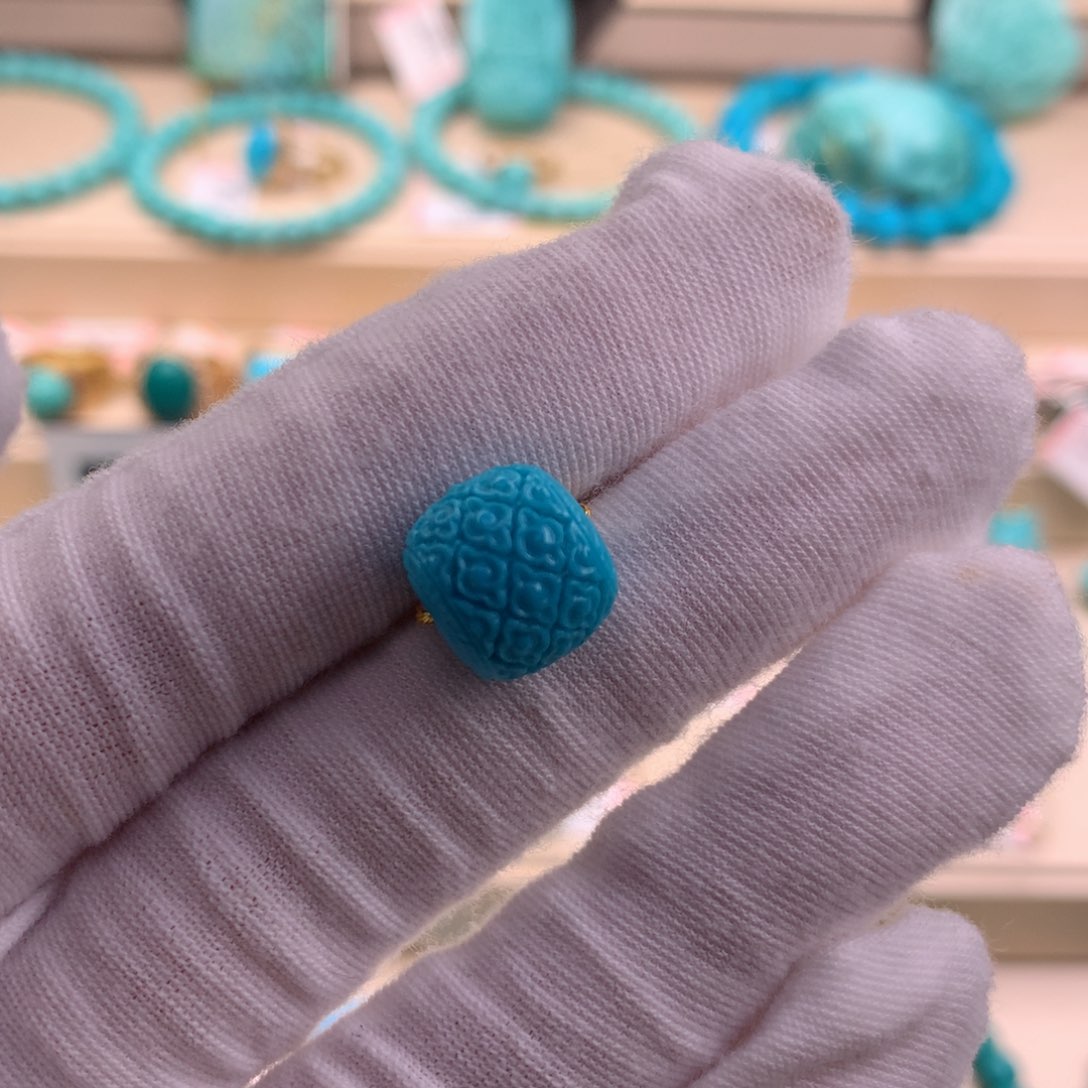 绿松石珠宝奇石未镶嵌12-10.8