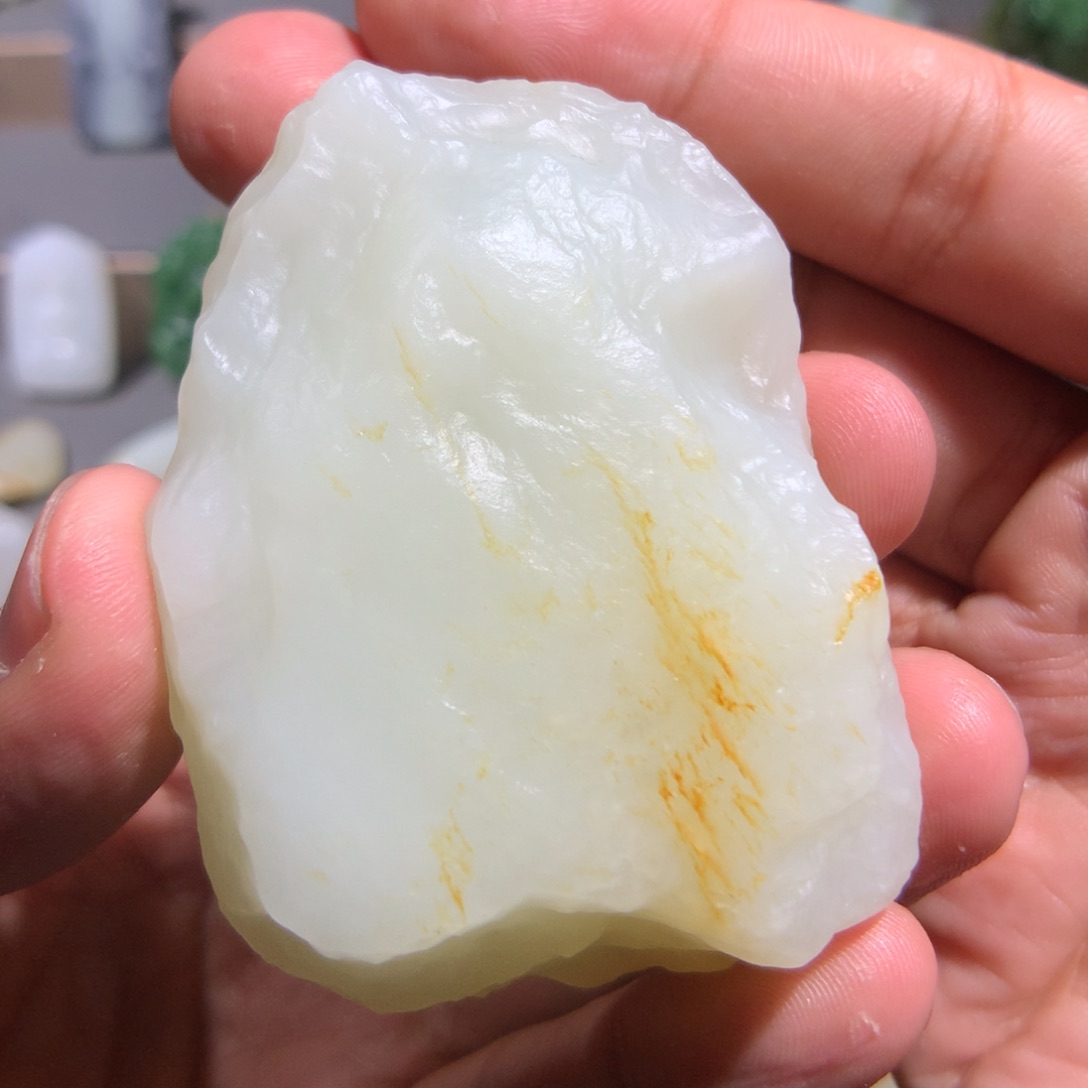 和田玉未镶嵌颈饰Y****.