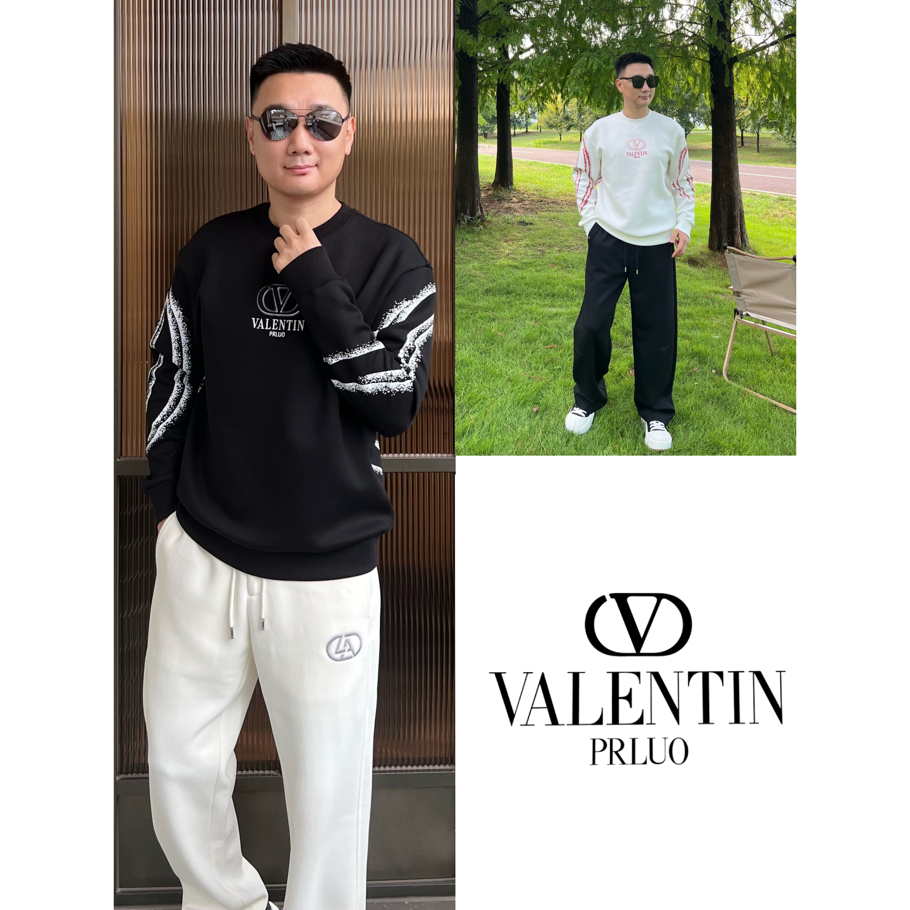 PRLUO VALENTIN2025秋冬男士运动休闲时尚微宽松卫衣268771035