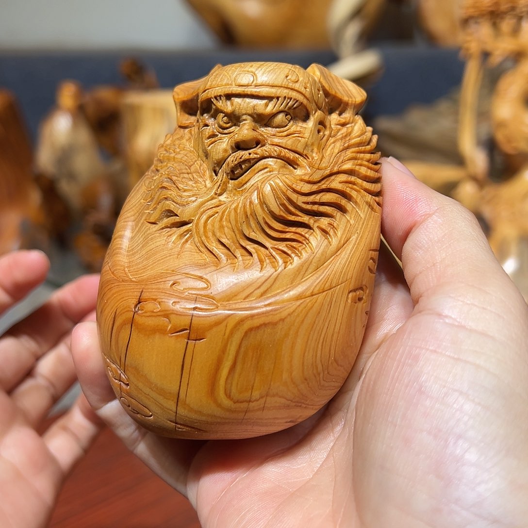柏木（崖柏）崖柏木手把件摆件