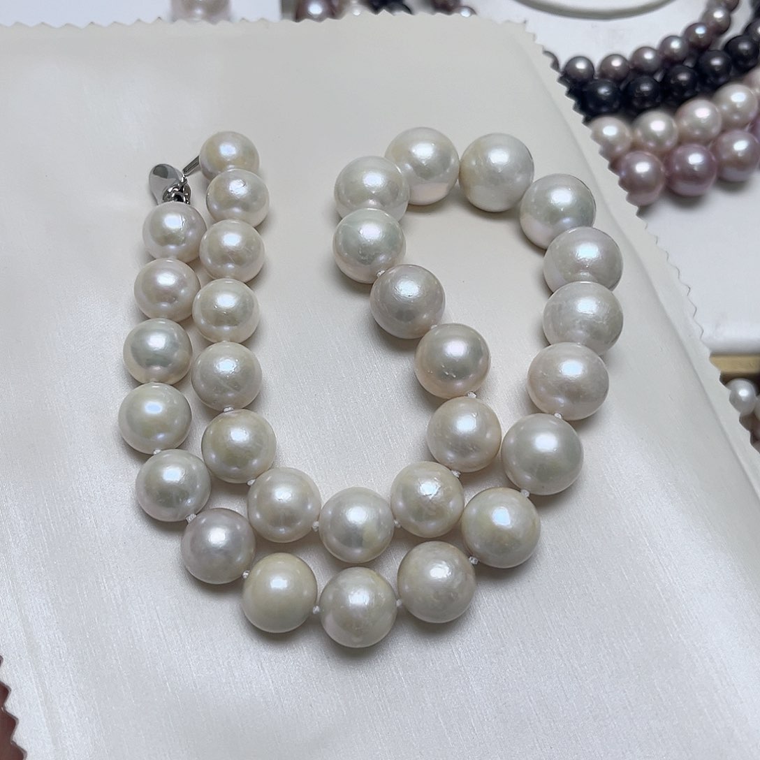 淡水珍珠颈饰未镶嵌12-16内 有核