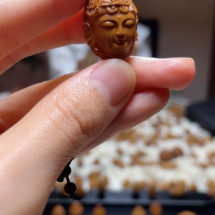 橄榄核吊坠观音 橄榄