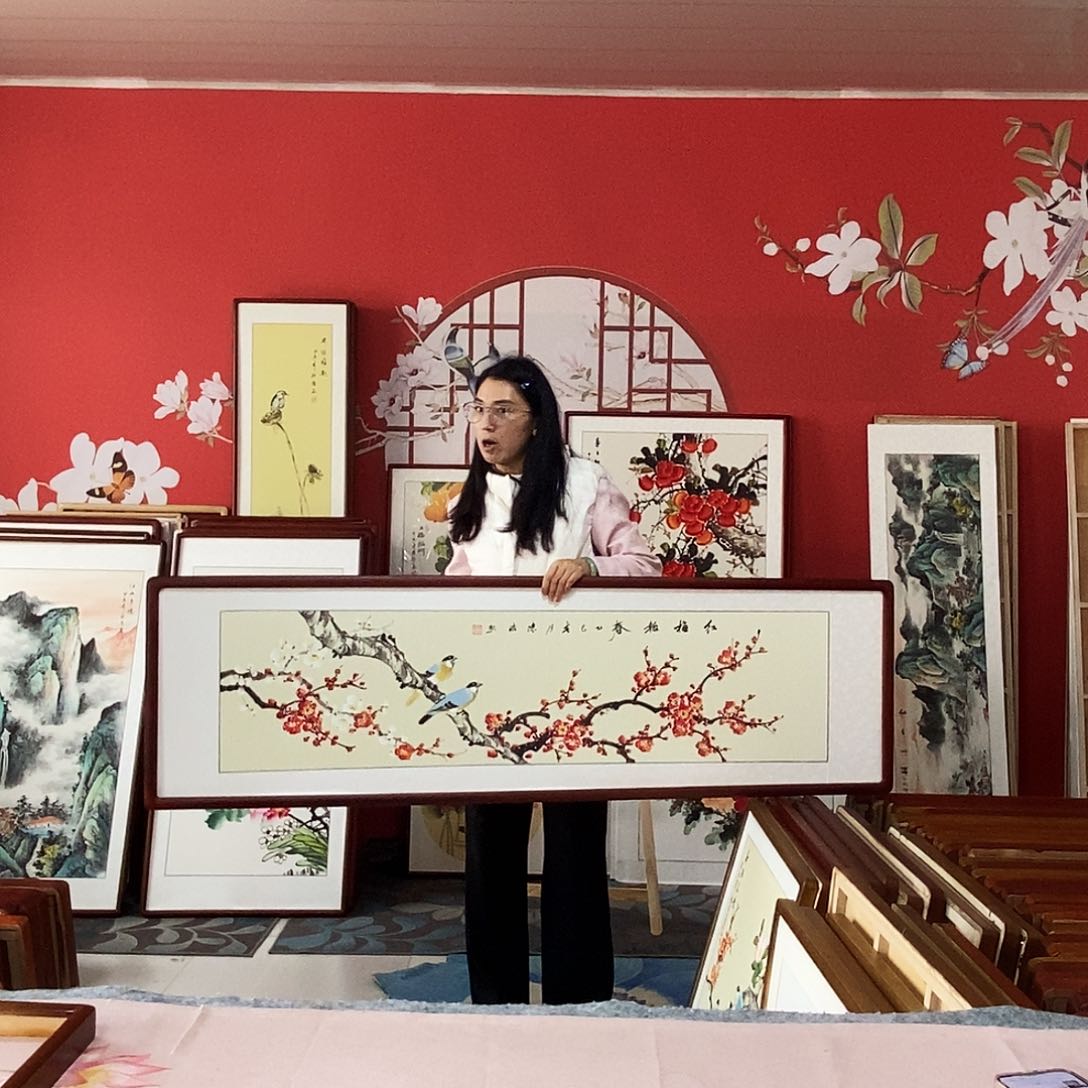 国画手写手绘国画作品47✖️162