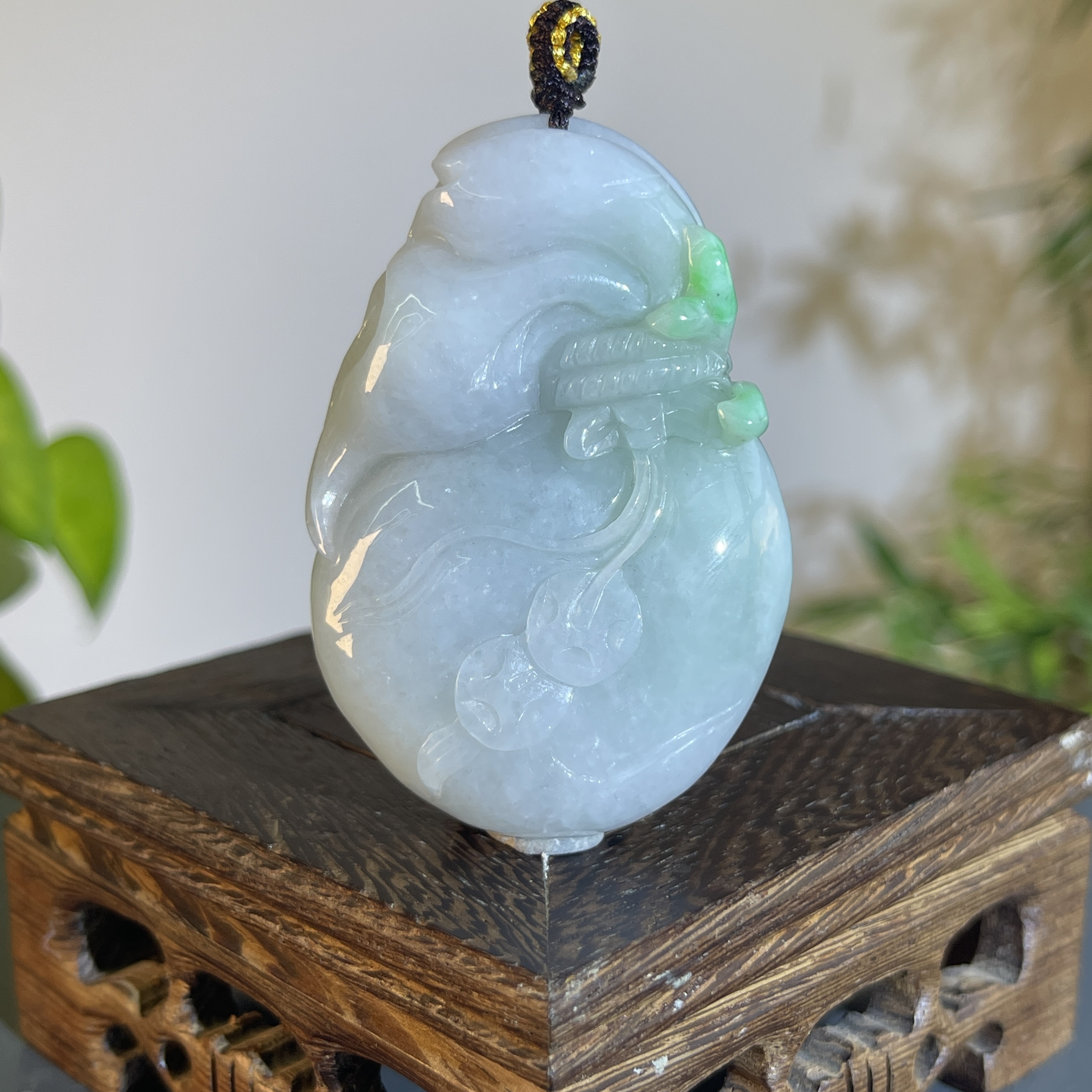 JCA14-30 天然缅甸A货翡翠 代代有钱