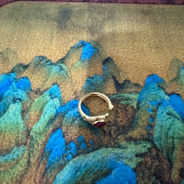 培育红宝石培育红宝石-殿堂系列S级 新中式戒指D37