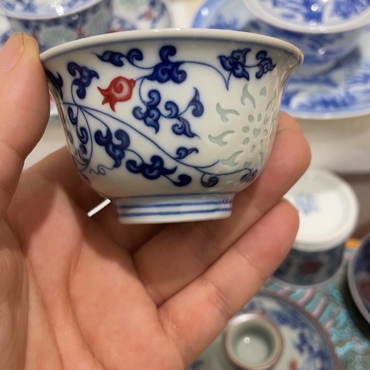 陶摆件景德镇陶瓷主人杯223