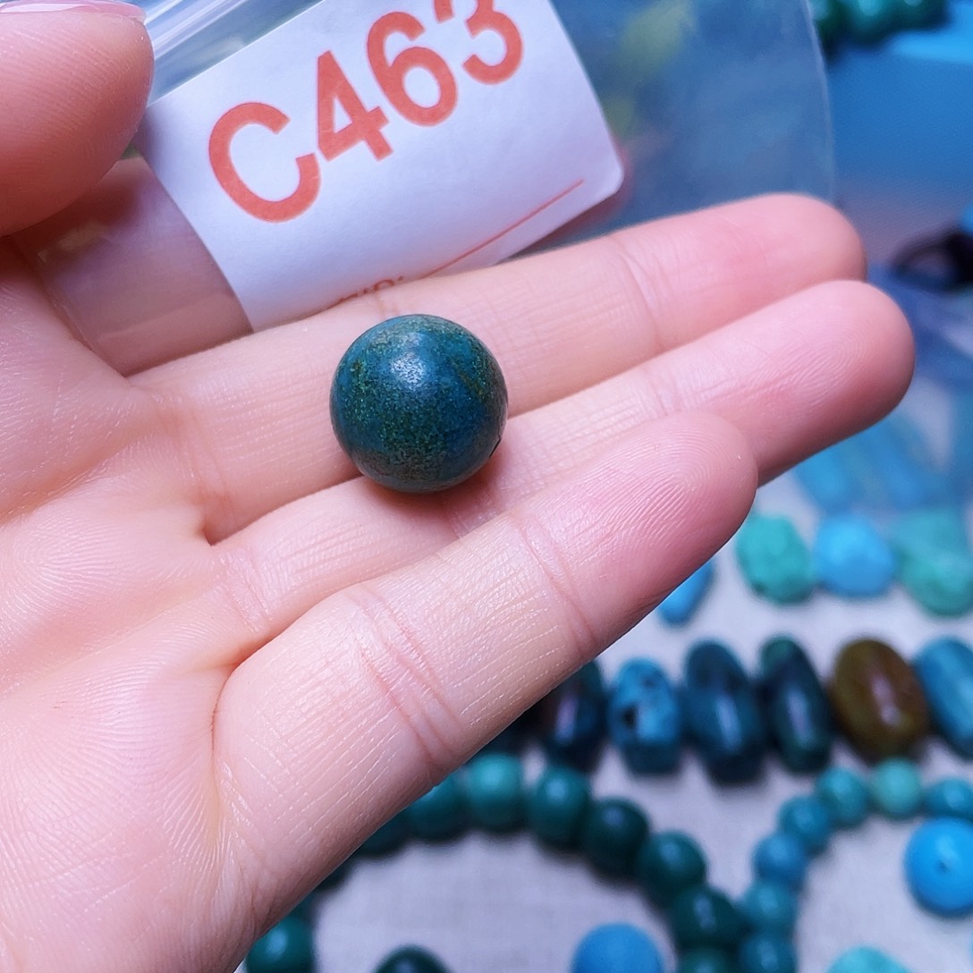 绿石头十堰原生态绿石头特色手工散珠