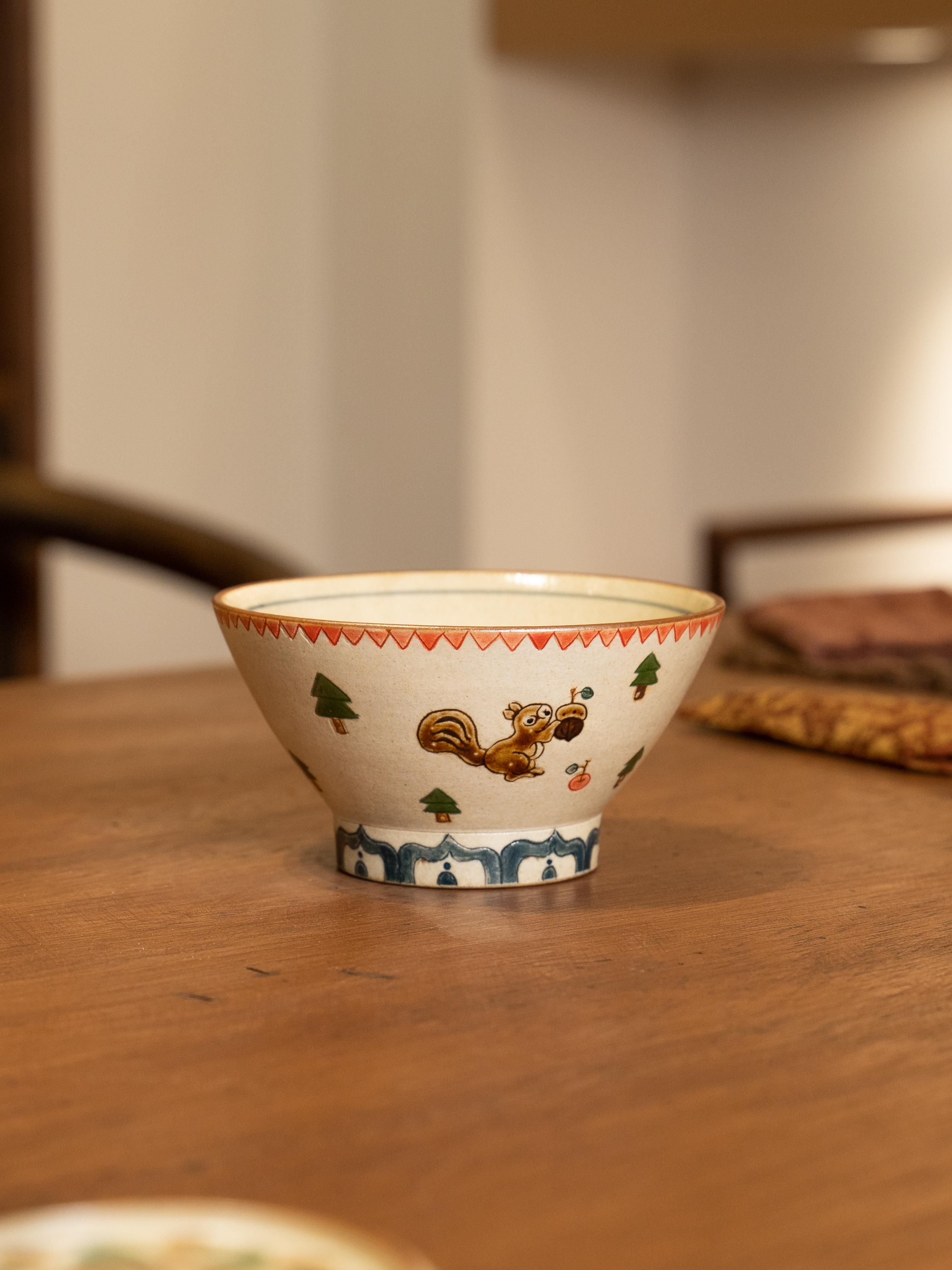 栗秋黄作者 | "鼠你有钱"松鼠小树米饭碗