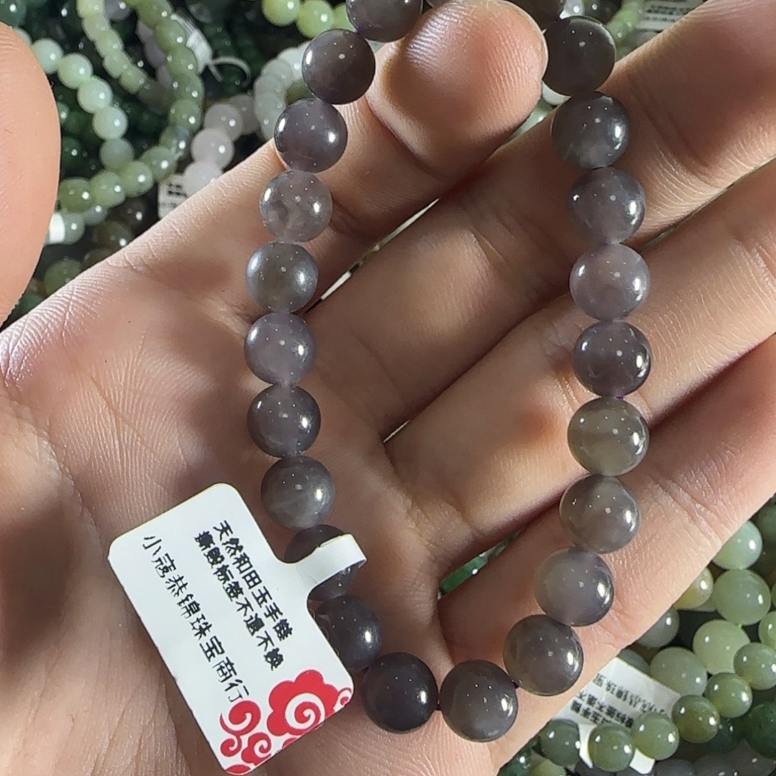 和田玉手链未镶嵌386