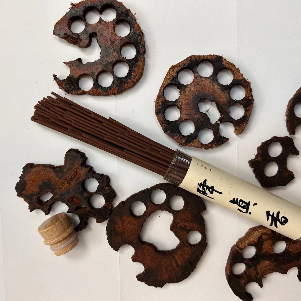 ②1单发6管 每管60根 降真香21厘米线香