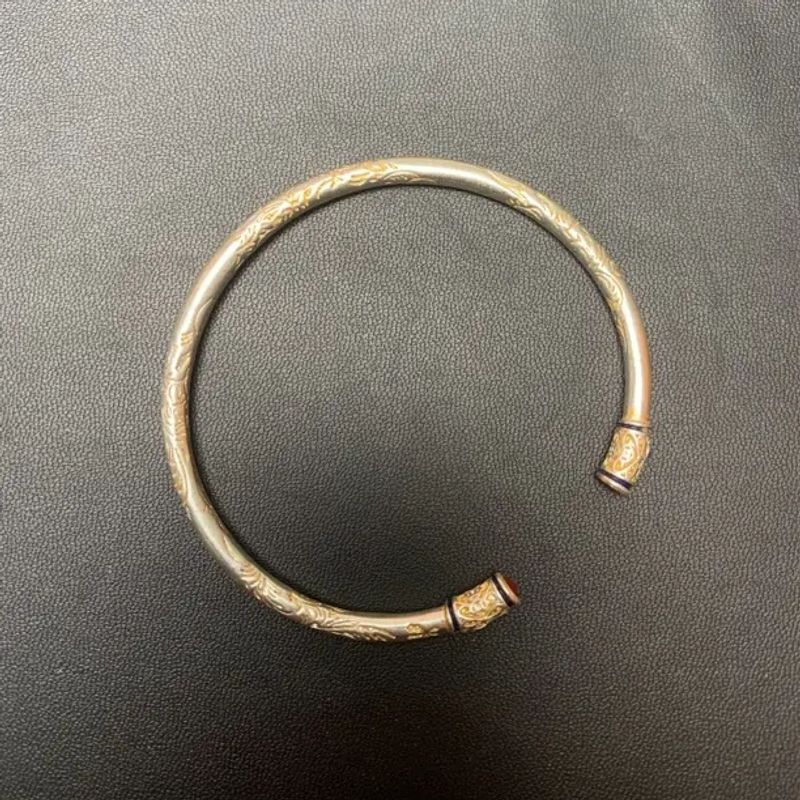 民族风复古宫廷女原创设计实心经典镯子HK0049