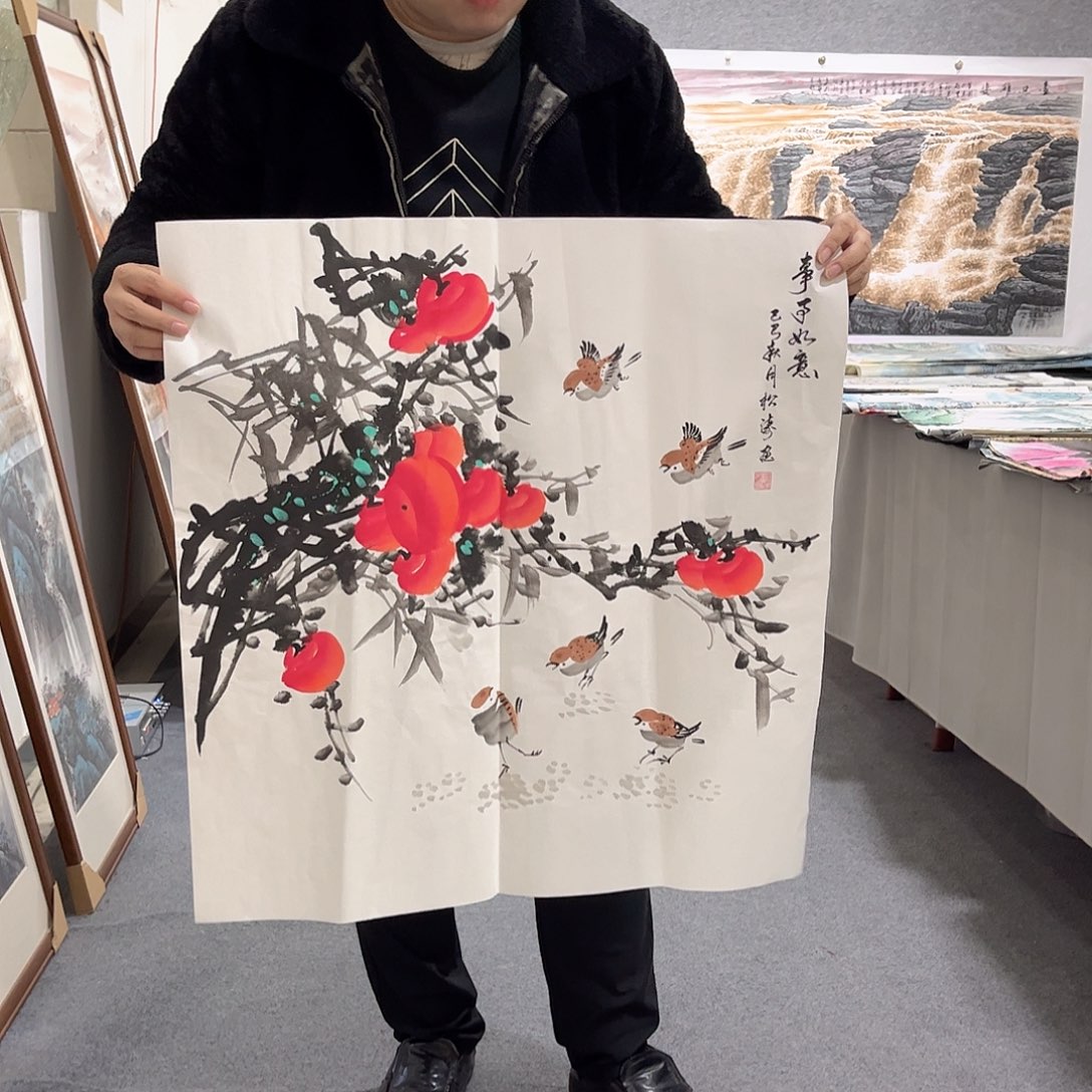 国画LT国画单幅任发