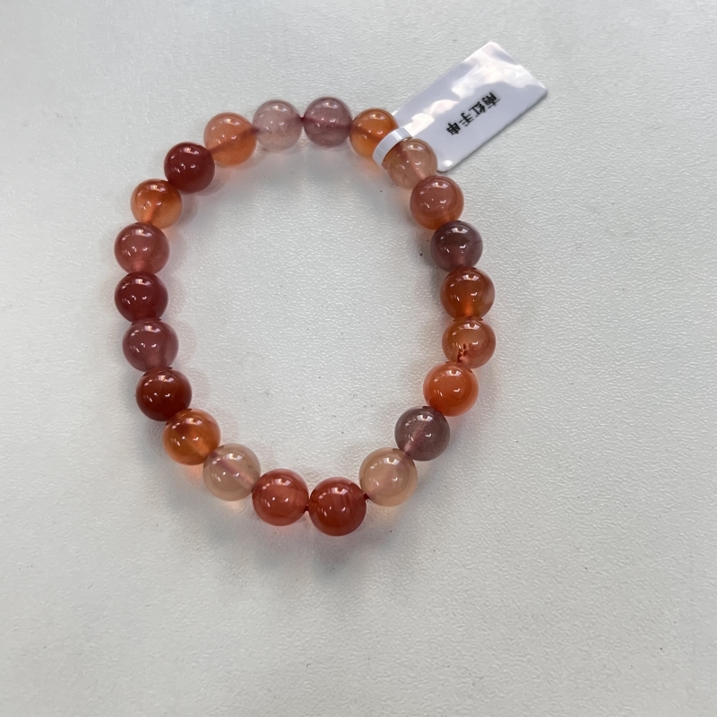 景景严选~南红手串-南红飘花手串约9mm