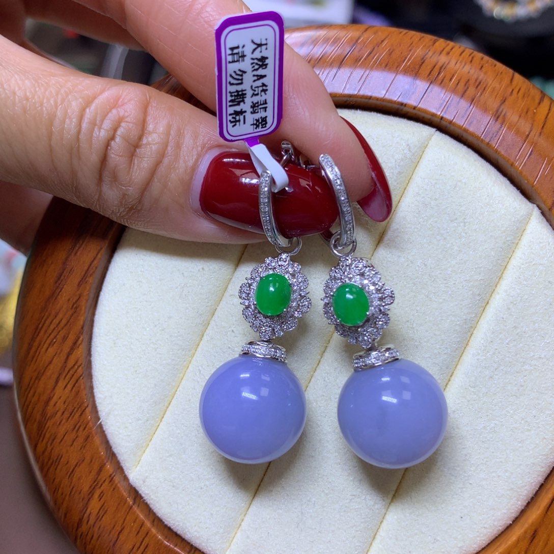 【闪购商品】翡翠颈饰18K金镶嵌翡翠