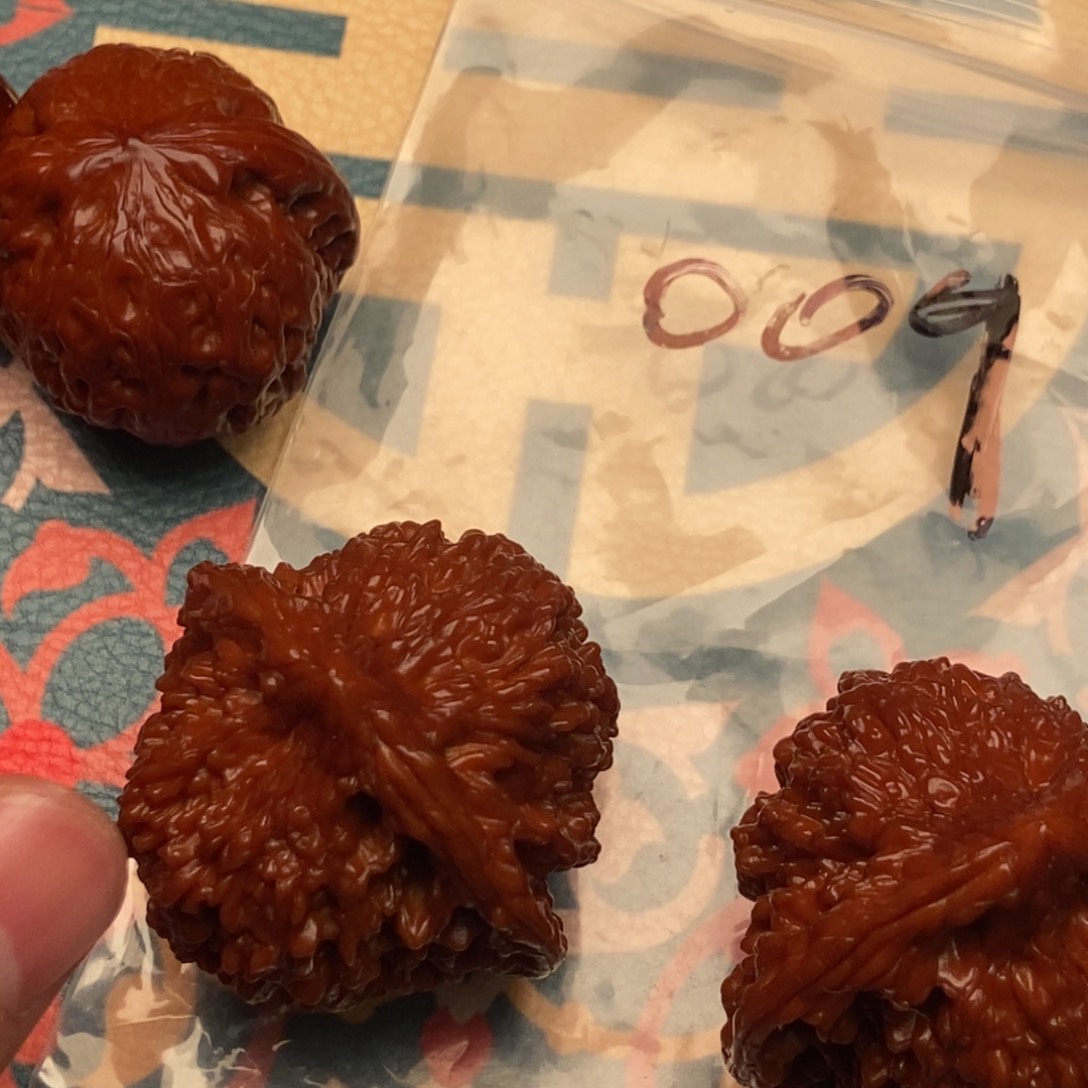 文玩核桃把件?***人007满天星