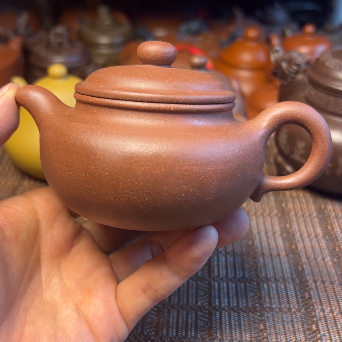 紫砂茶壶宜兴原矿紫砂壶230毫升容量