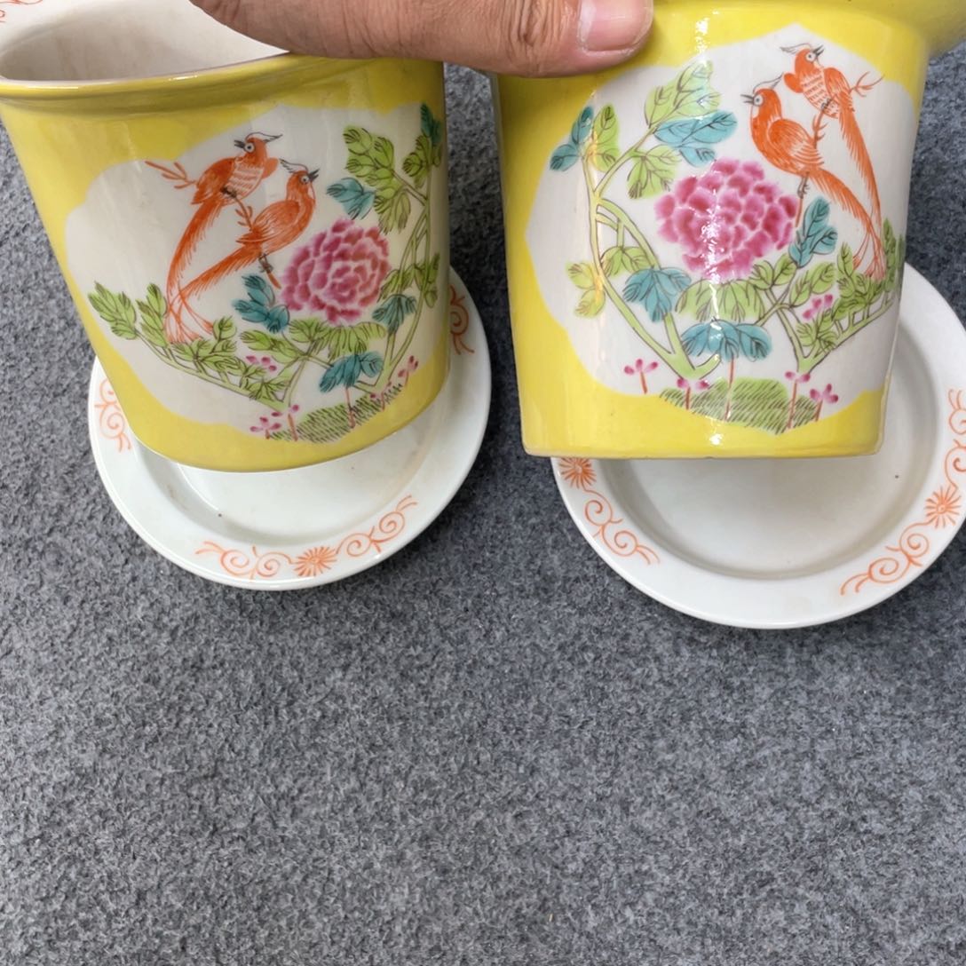 摆件手绘陶瓷作品欣赏