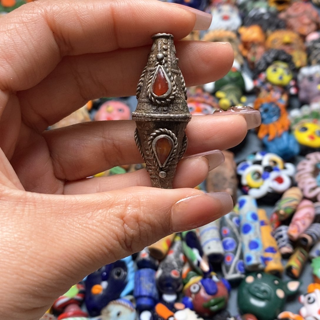 琉璃颈饰印度尼西亚配件