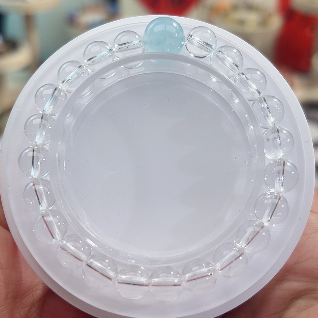 水晶手链未镶嵌水晶手串