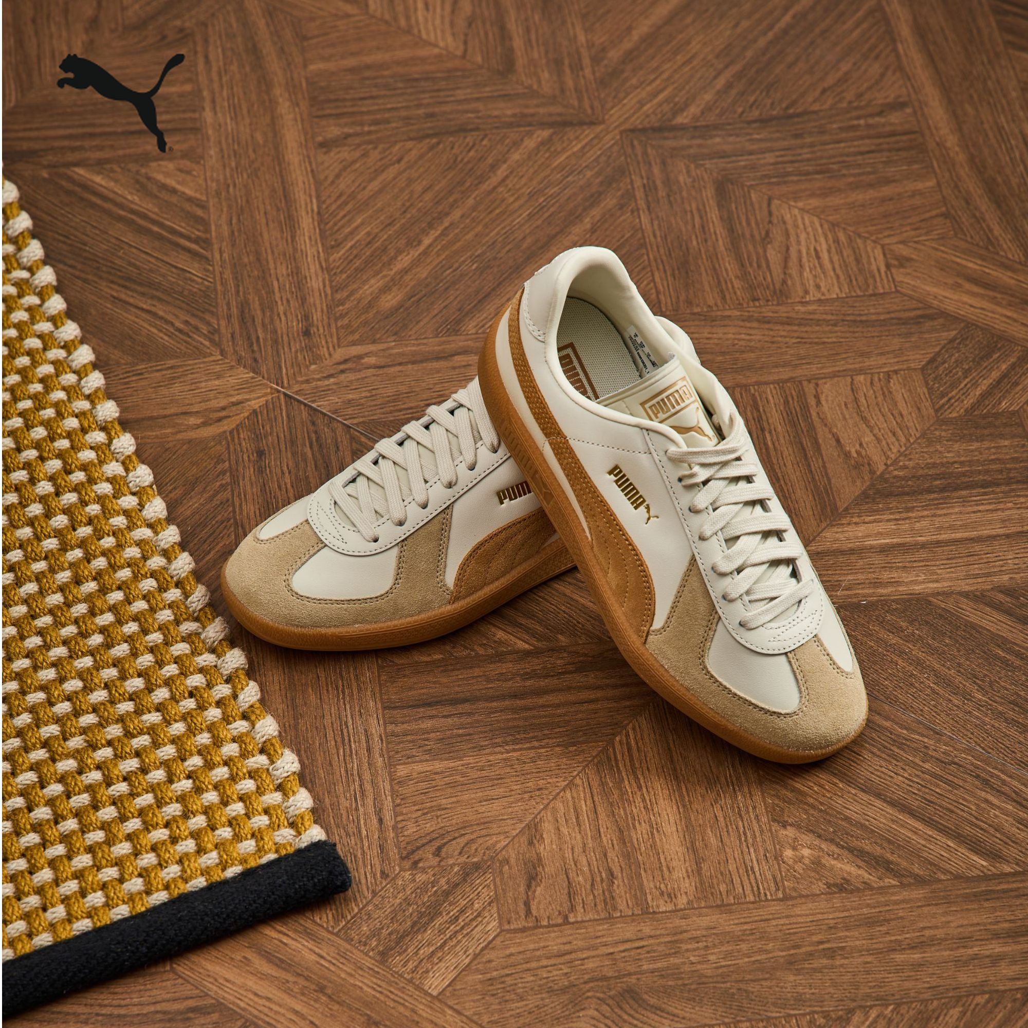 【德训鞋】PUMA彪马男女流光风彩色板鞋T头鞋ARMY TRAINER 386607