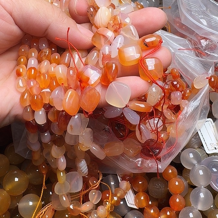 玛瑙/玉髓颈饰合金●****体0015