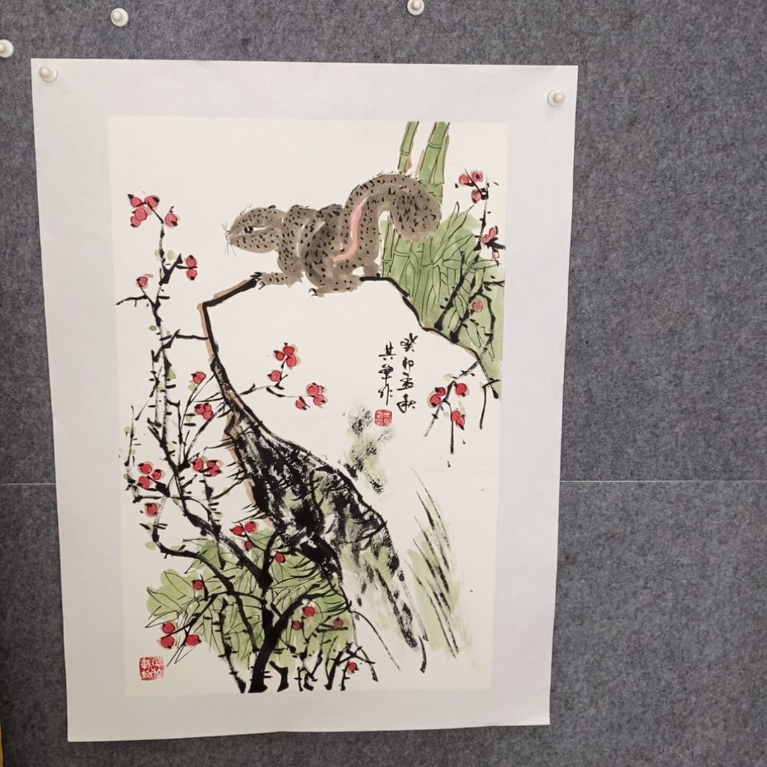 国画手写手绘国画作品112