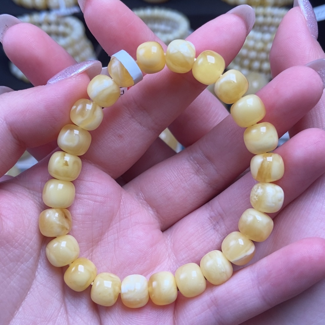 蜜蜡未镶嵌珠宝奇石卡9