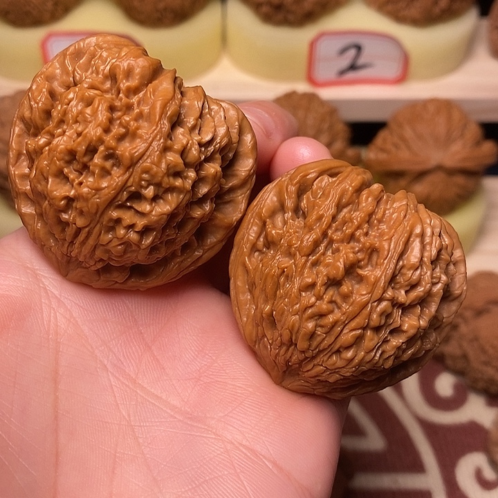 文玩核桃吊坠43桃心老南疆