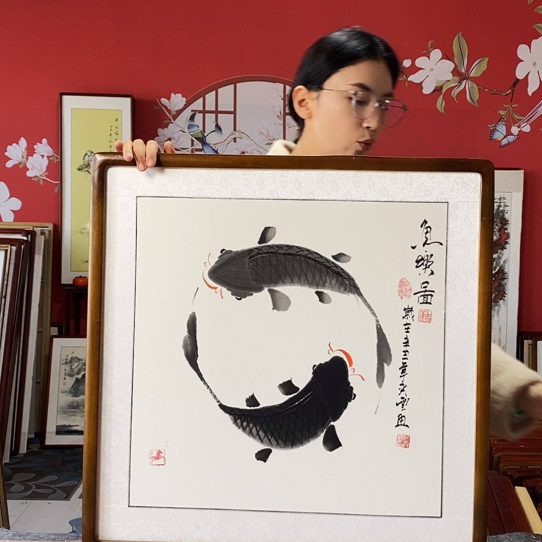 国画手写手绘62✖️62国画作品