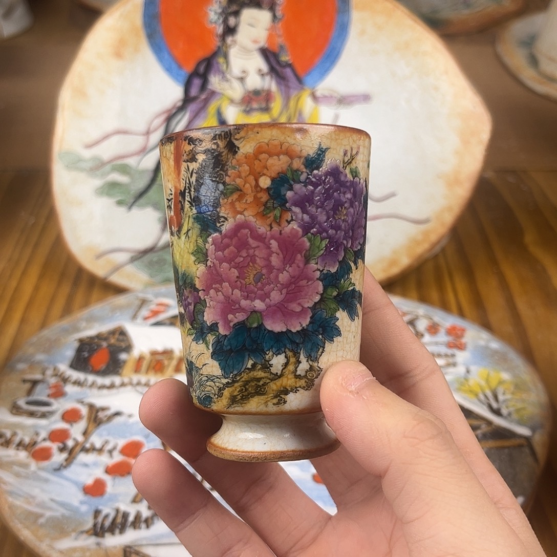 文***文杯景德镇陶瓷手作