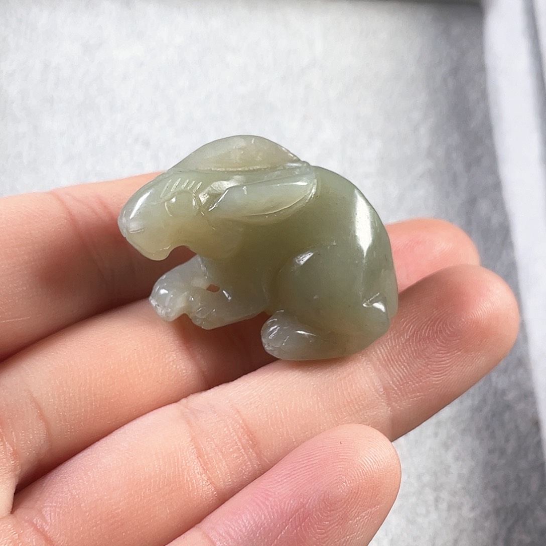 和田玉（糖玉）颈饰未镶嵌