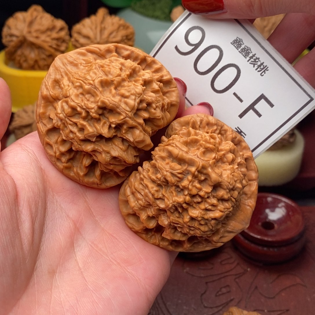 文玩核桃把件官帽54