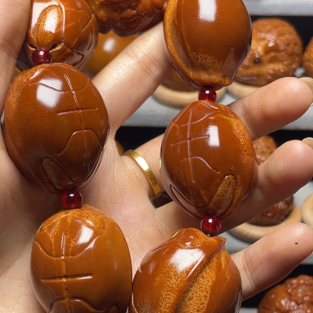 手串/手链橄榄核元宝富甲手持3.2