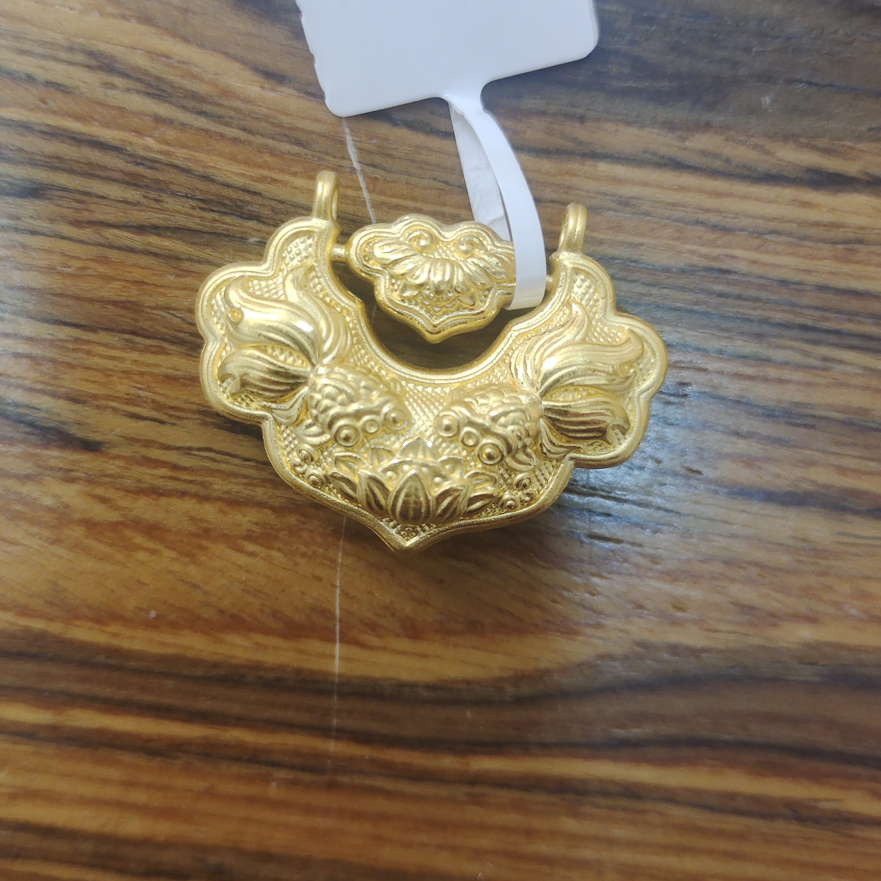 {思思专享} 足金999锦鲤锁包 3.9 db