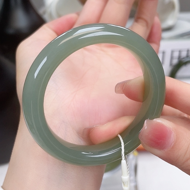 和田玉手镯51️⃣未镶嵌