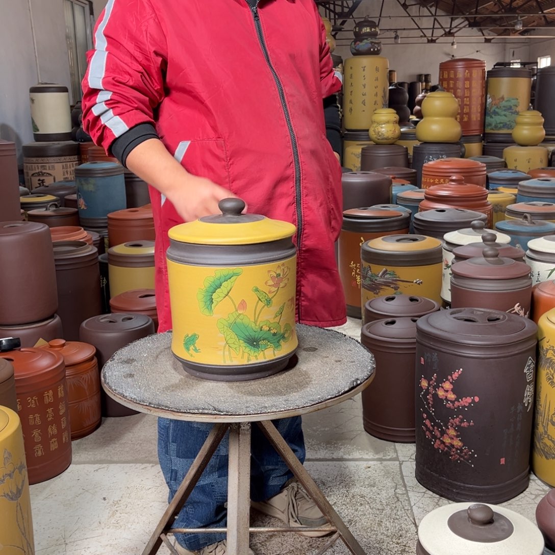 紫砂茶叶罐茶叶罐