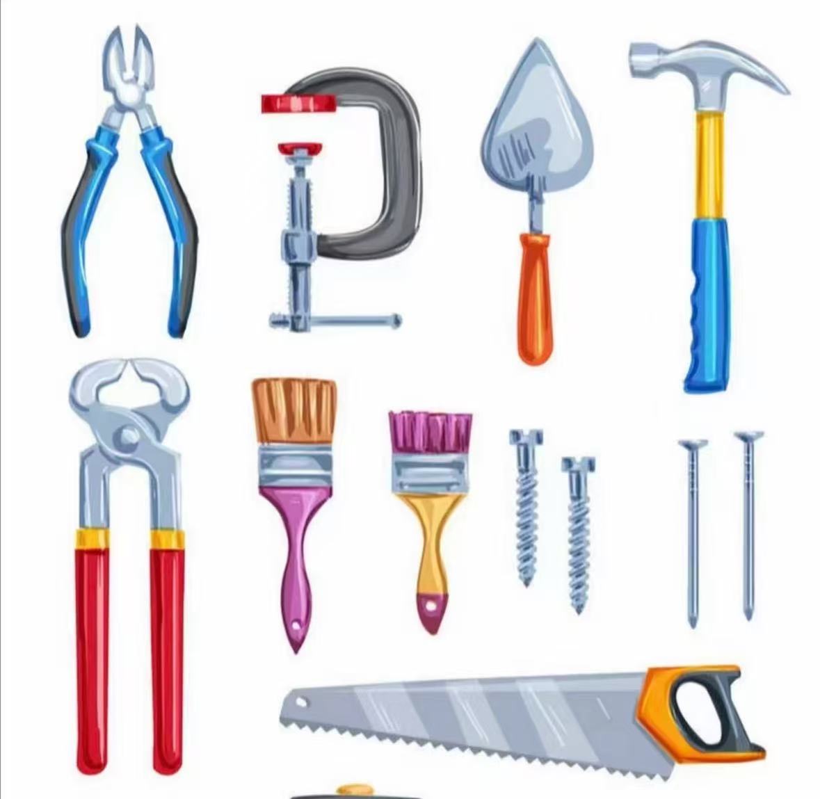 回流工具劳保手套扳手锤子剪子老虎钳锯子等（以直播时实物为准）