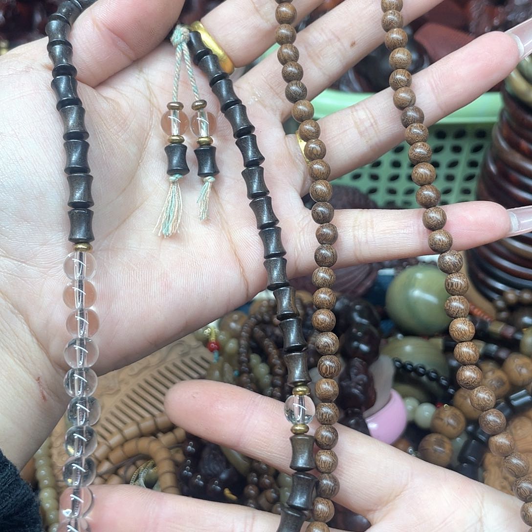 维腊木（绿檀）无事牌