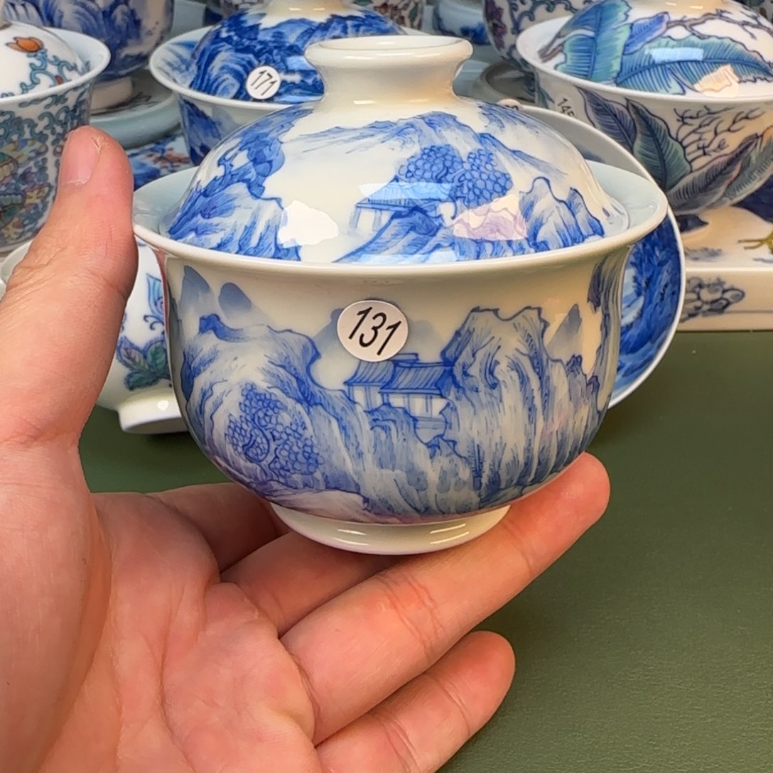 彦祖纯手工手绘茶具131