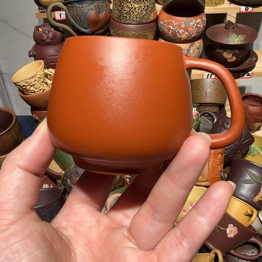 紫砂茶杯宜兴紫砂主人杯
