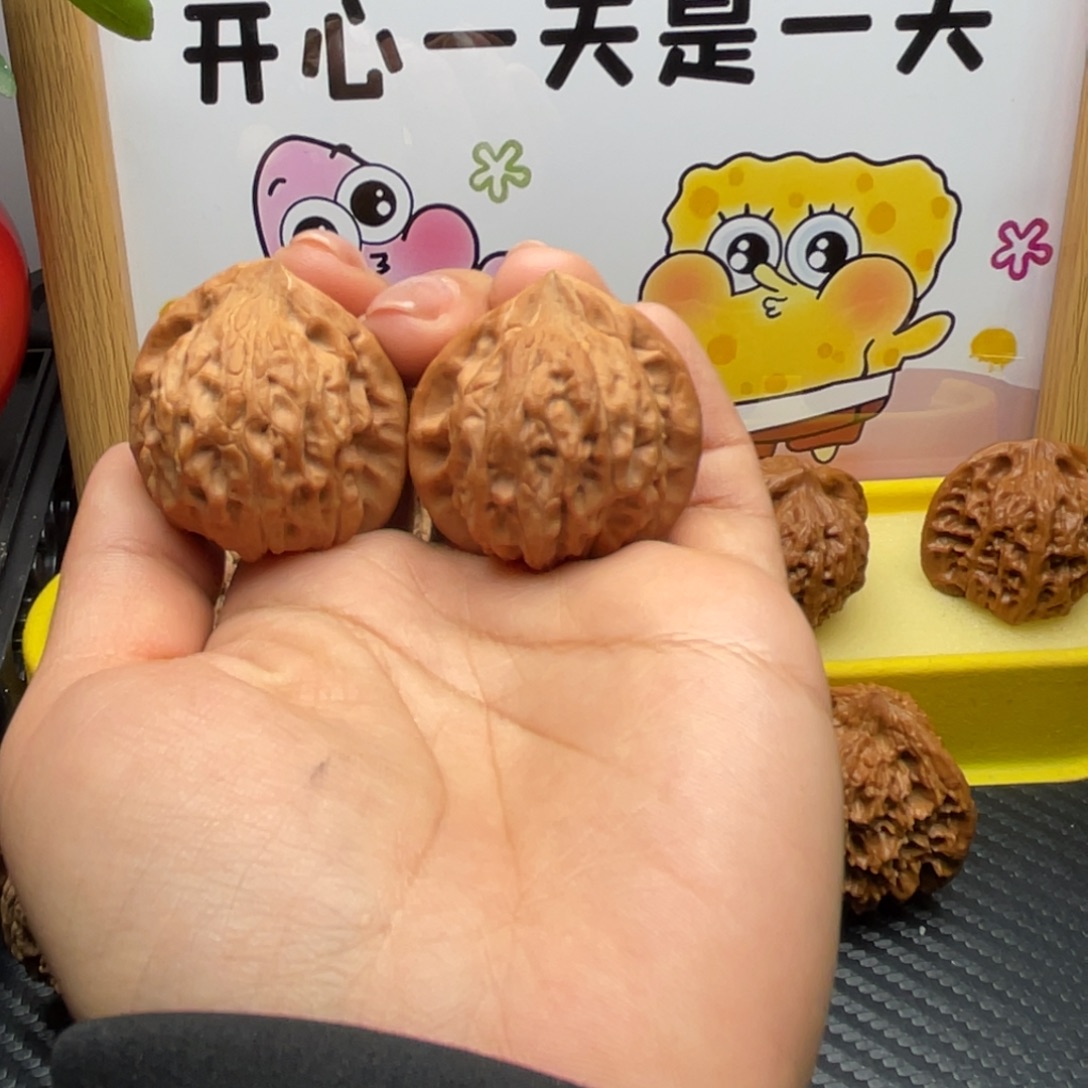 把件文玩核桃37七步沟