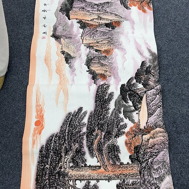 国画手绘国画作品