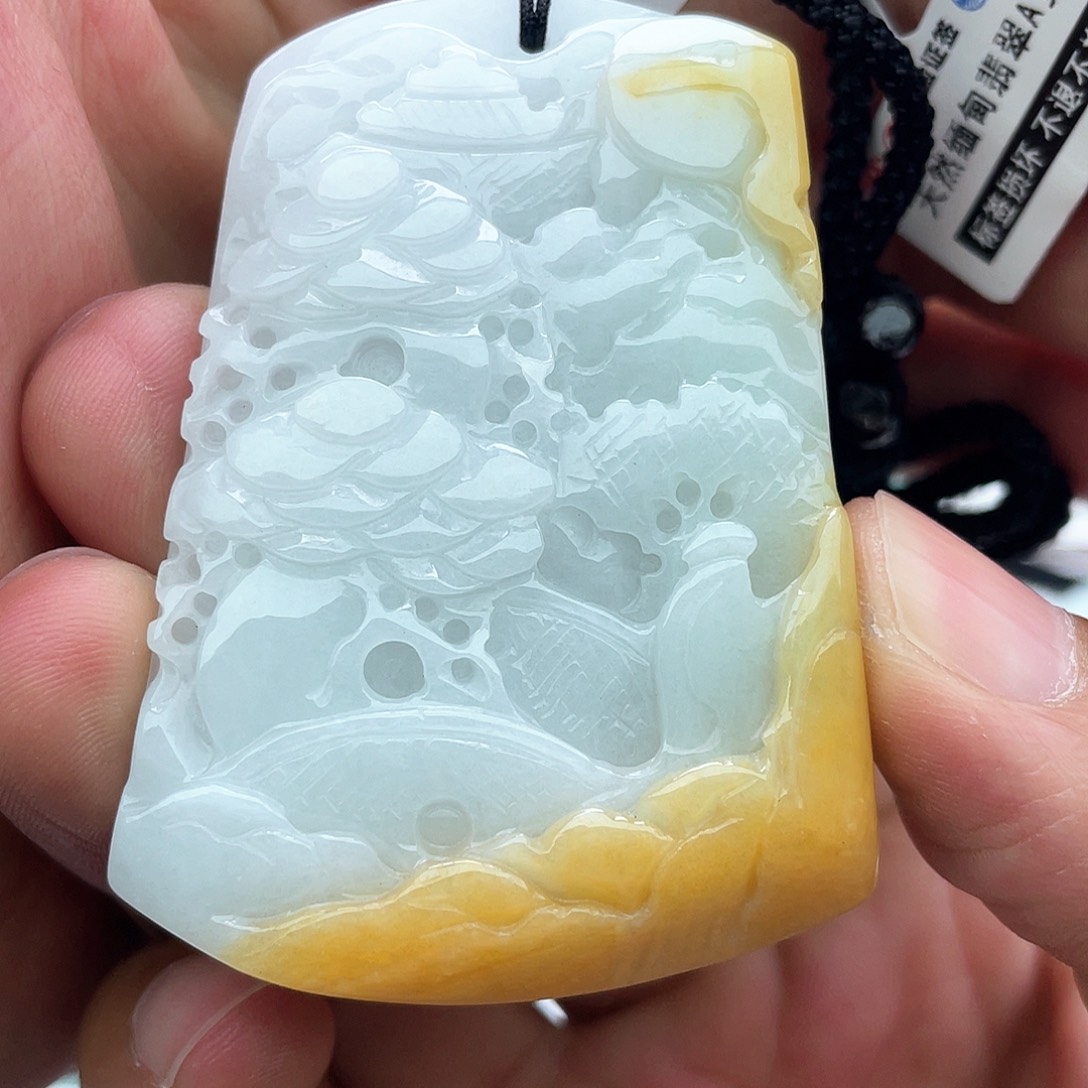 颈饰未镶嵌翡翠翡翠