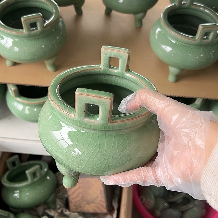 小米茶器龙泉青瓷