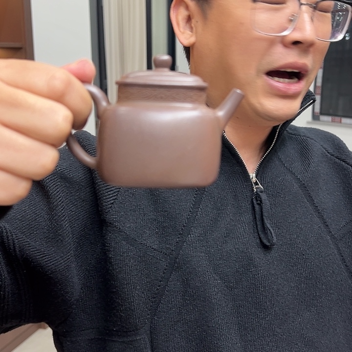 新***紫砂茶壶紫泥言心